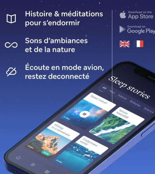 Bandeau de sommeil bluetooth et relaxation Hoomband