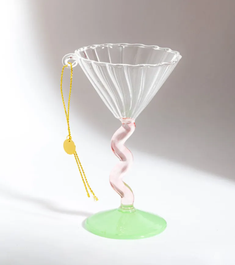 Boule de Noël - Coupe à cocktail