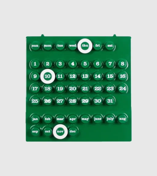 Calendrier perpétuel - Ring a Date
