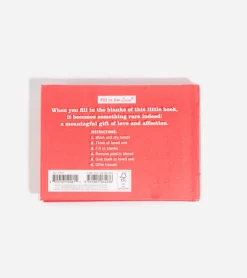 Carnet à remplir : What I Love about You