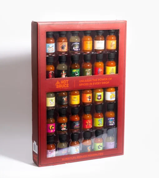 Collection de 30 sauces piquantes