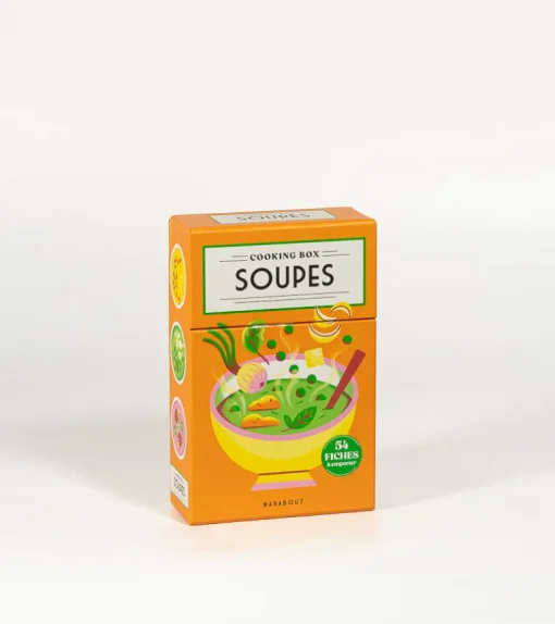 Cooking box Soupes - la boîte de fiches recettes