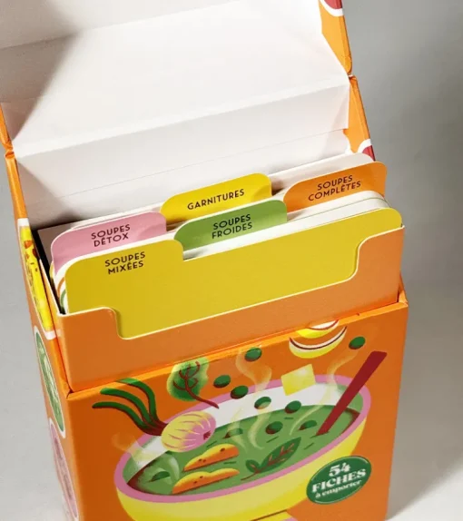 Cooking box Soupes - la boîte de fiches recettes