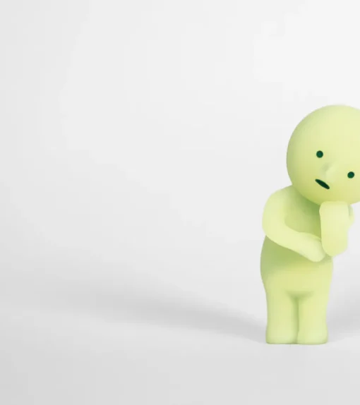 Figurine fluorescente Smiski - série Living