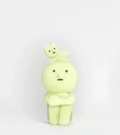 Figurine fluorescente Smiski - série Living