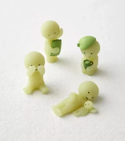 Figurine fluorescente Smiski - série Bed