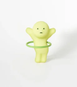 Figurine fluorescente Smiski - série Exercising