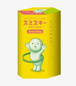 Figurine fluorescente Smiski - série Exercising