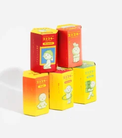 Figurine fluorescente Smiski - série Exercising