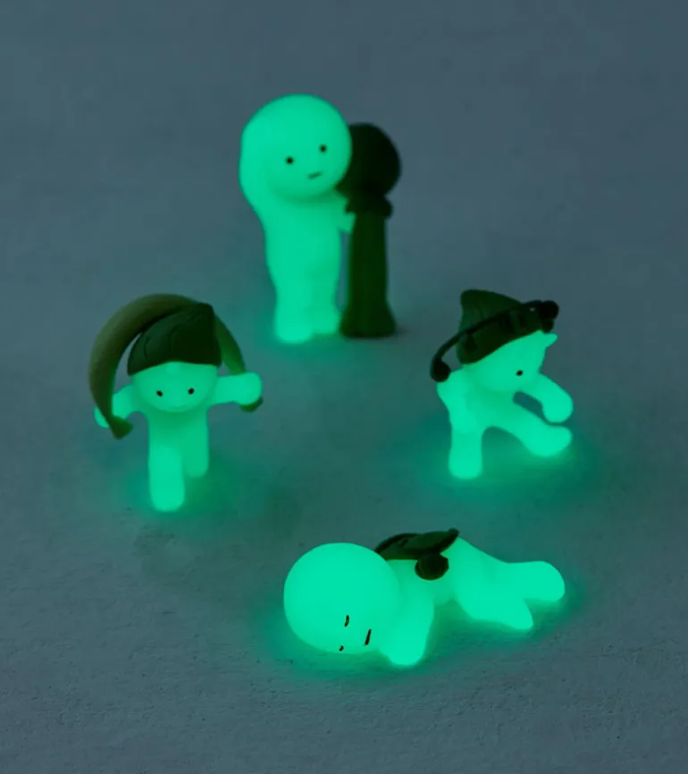 Figurine fluorescente Smiski - série Museum