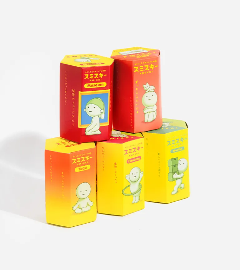 Figurine fluorescente Smiski - série Museum