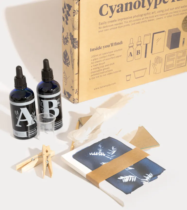 Kit DIY de Cyanotypes