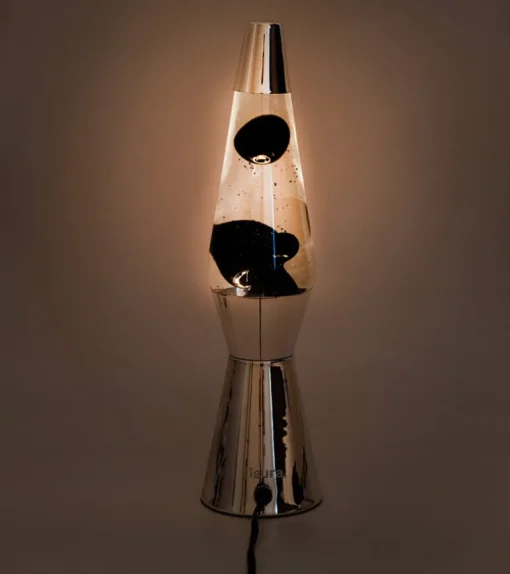 Lampe à lave Bulles Noires