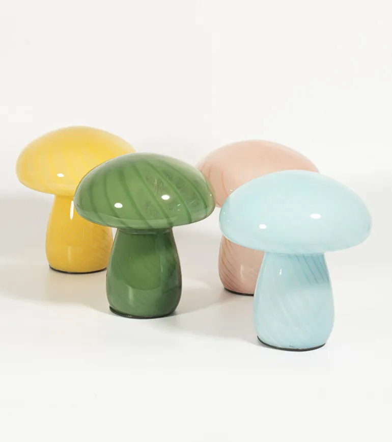 Lampe champignon sans fil