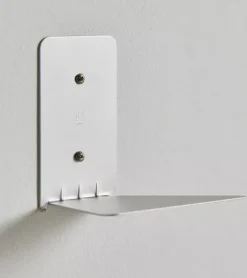 Lot de 3 etageres en métal invisibles