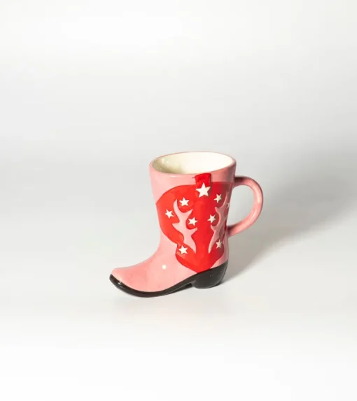 Mug botte de cowboy