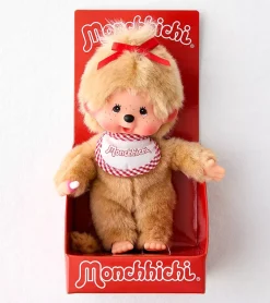 Peluche Monchhichi Kiki - Fille Beige