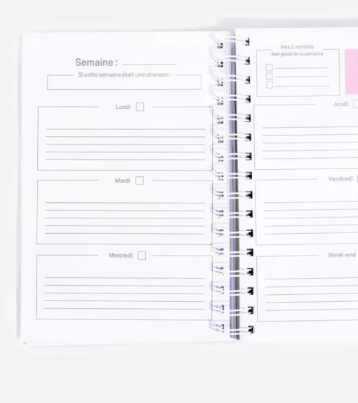 Planner Mensuel Moodtivation - 12 mois pour briller