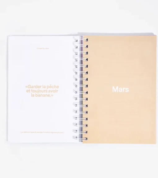 Planner Mensuel Moodtivation - 12 mois pour briller
