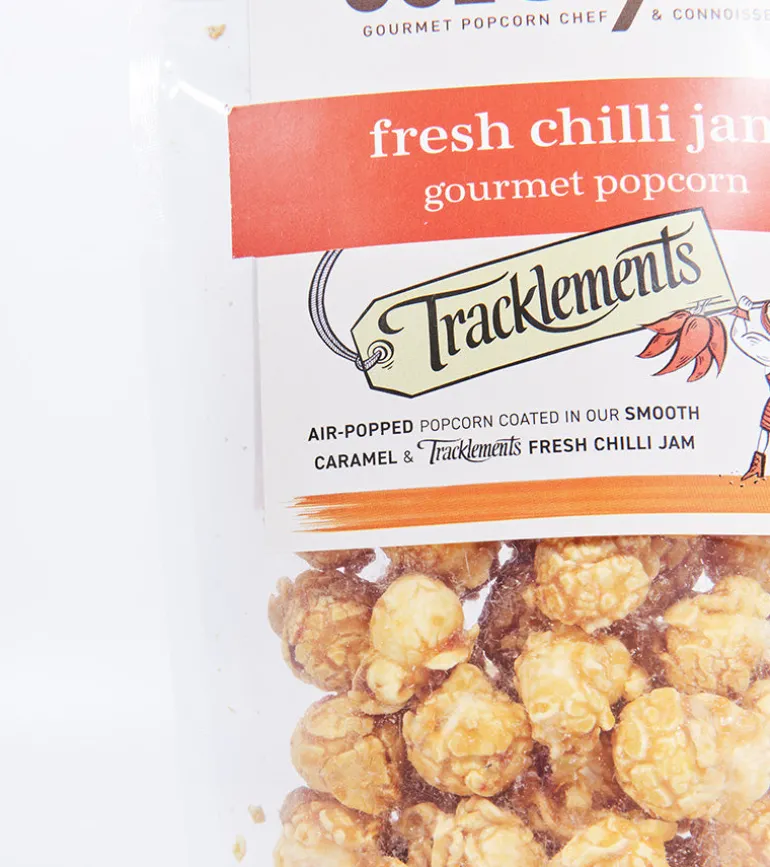 Popcorn à la confiture de piment