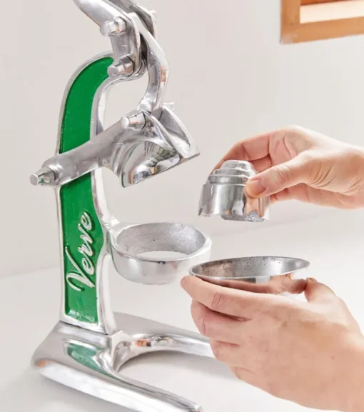 Presse-agrumes artisanal - Vert