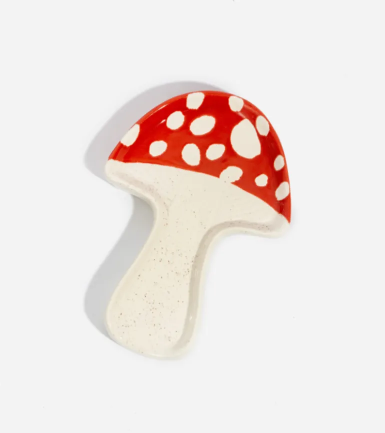 Repose-cuillère champignon