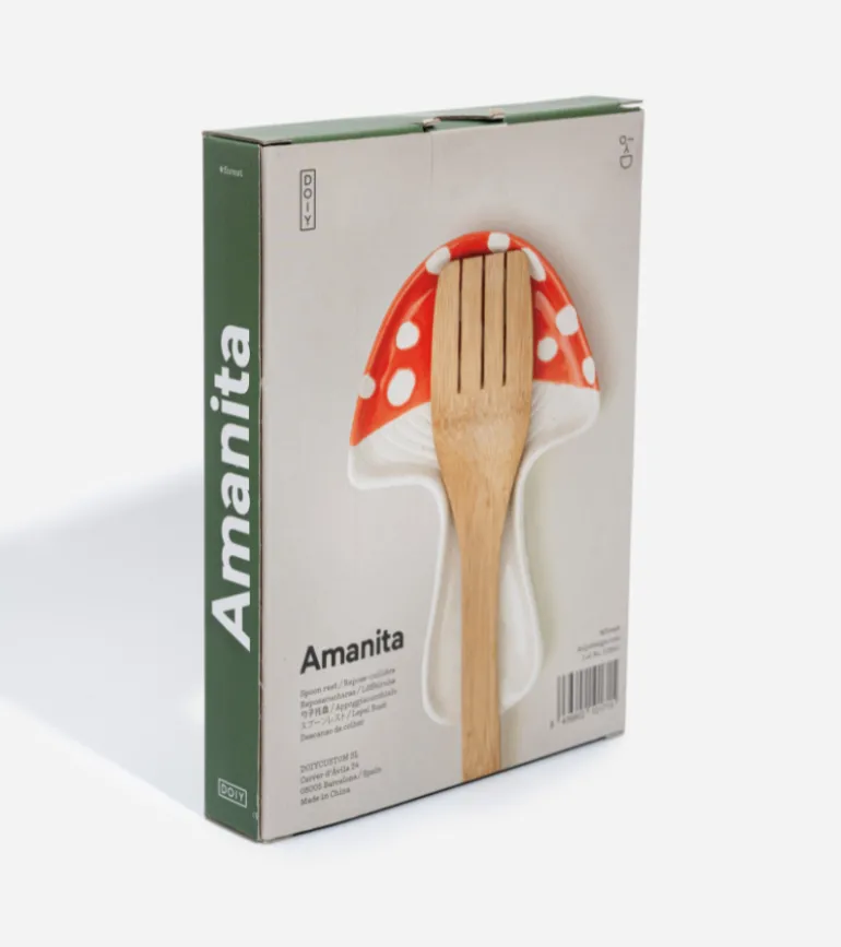 Repose-cuillère champignon