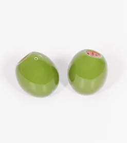 Salière et poivrière olive