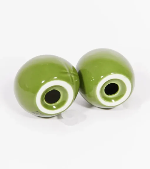 Salière et poivrière olive