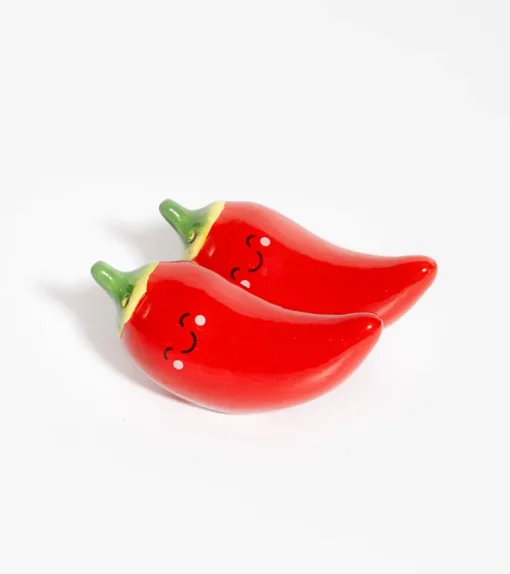 Salière et poivrière piment