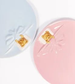 Set de 2 assiettes - Ourson endormi