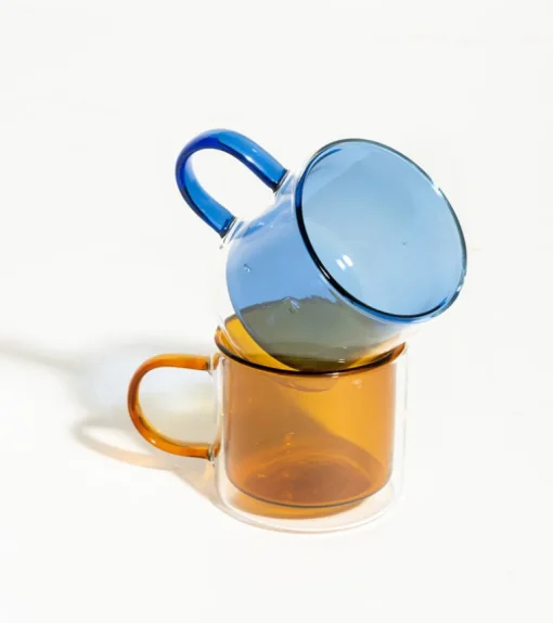 Set de 2 tasses double paroi