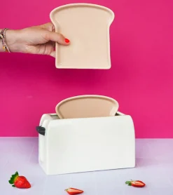 Set de deux assiettes toast