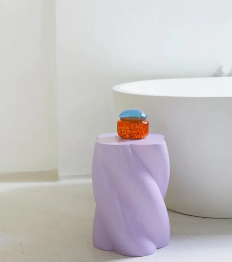 Table d'appoint marshmallow Lilas