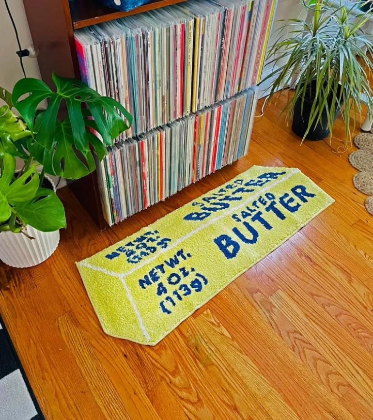 Tapis beurre salé