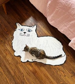 Tapis chat persan