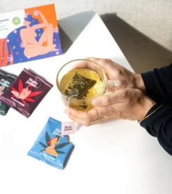 Thé en dosettes au CBD