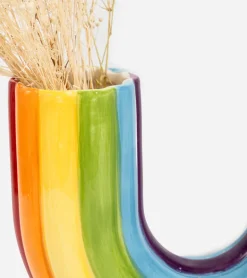 Vase arc-en-ciel