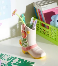 Vase botte de cowboy