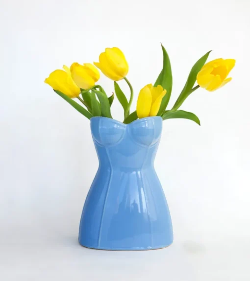Vase buste rétro