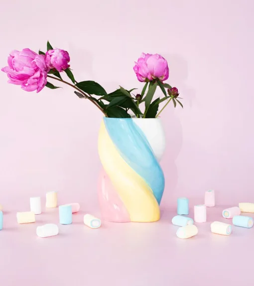 Vase candy Marshmallow