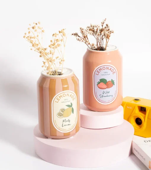 Vase canette de limonade