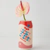 Vase cannette soda en céramique