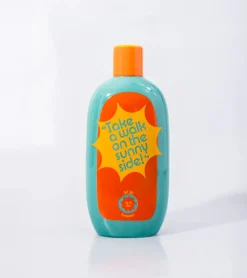 Vase crème solaire