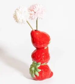 Vase fruits empilés