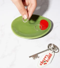 Vide-poche olive