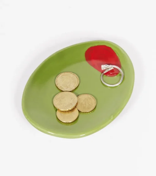 Vide-poche olive